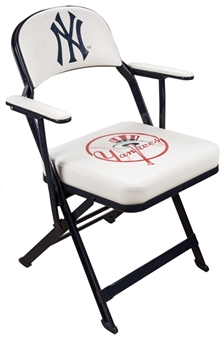 2008 Mariano Rivera Game Used New York Yankees Clubhouse Chair (MLB Authenticated)